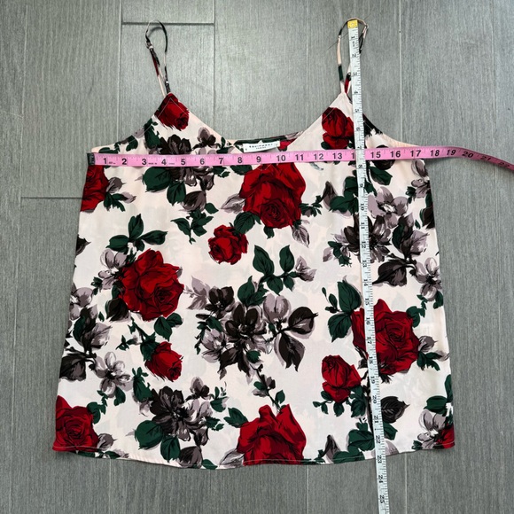 Equipment Layla Floral Silk Camisole Top Size Small Rose Floral Print Blouse - Picture 12 of 12